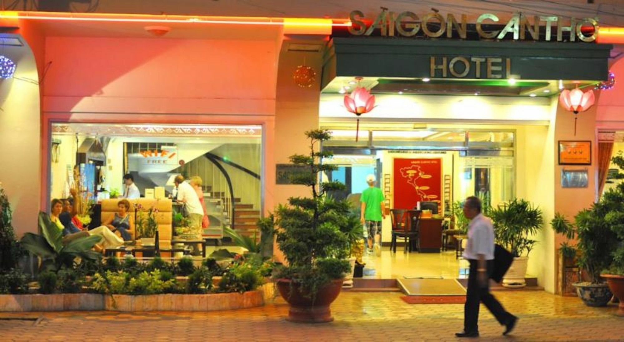 Saigon Can Tho Hotel Bagian luar foto